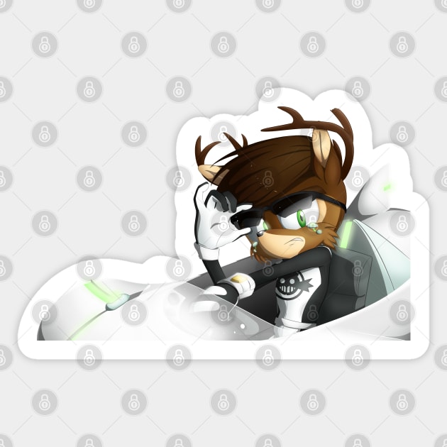 Team Sonic Racing - Leon Sticker by TheSonicProf